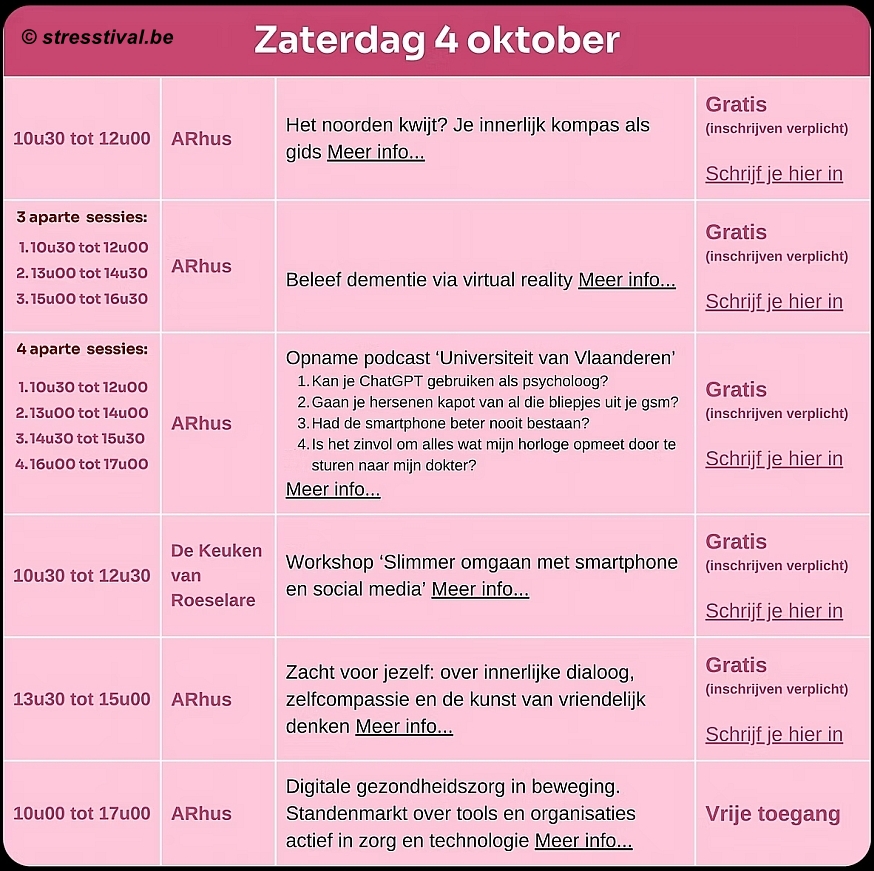 Planning Tournee Digitale 4 okt 25